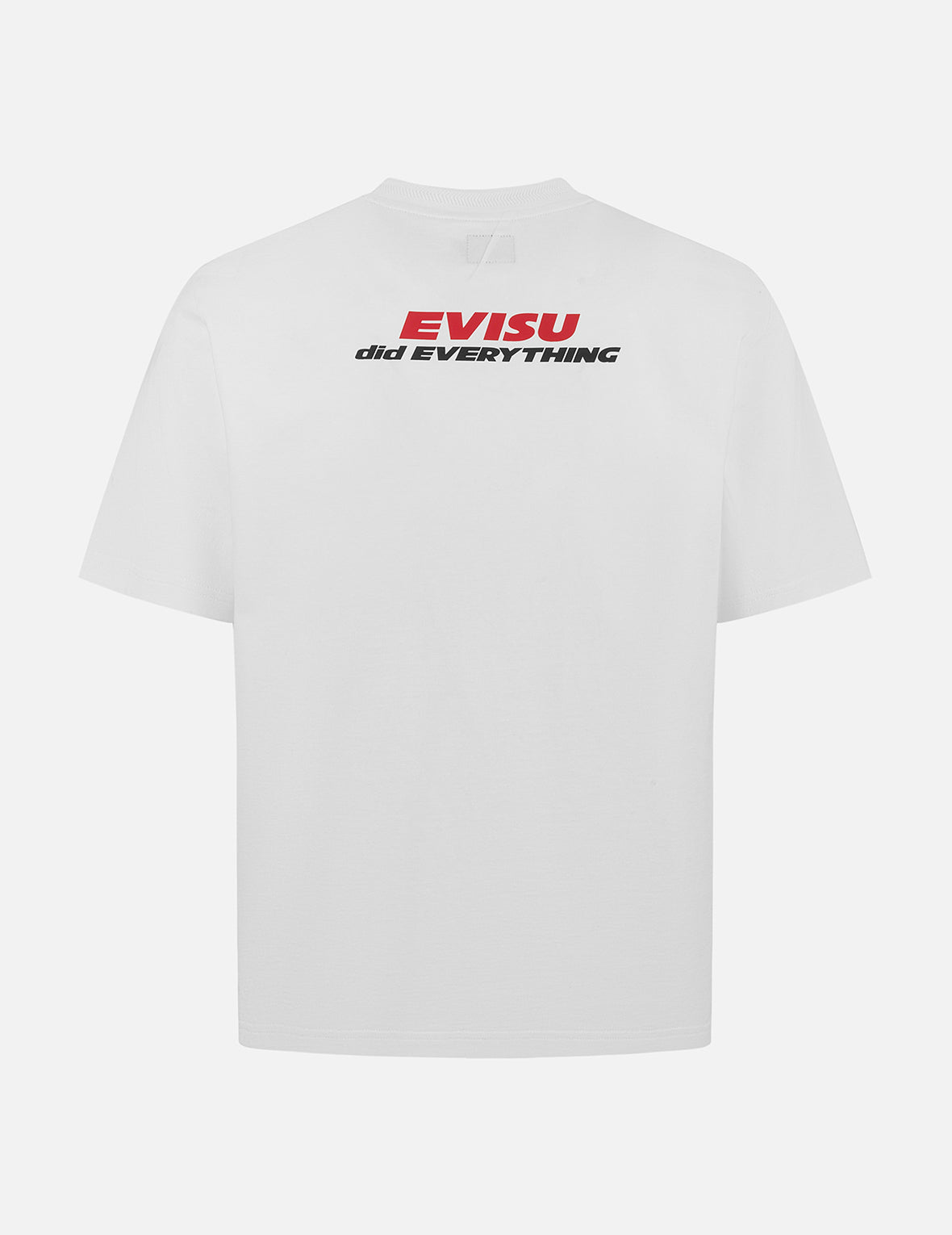 印第安图腾海鸥和商标印花常规版型T恤